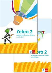 Zebra 2 Sprache und Lesen/Schreiben Förderheft - Arbeitsheft
