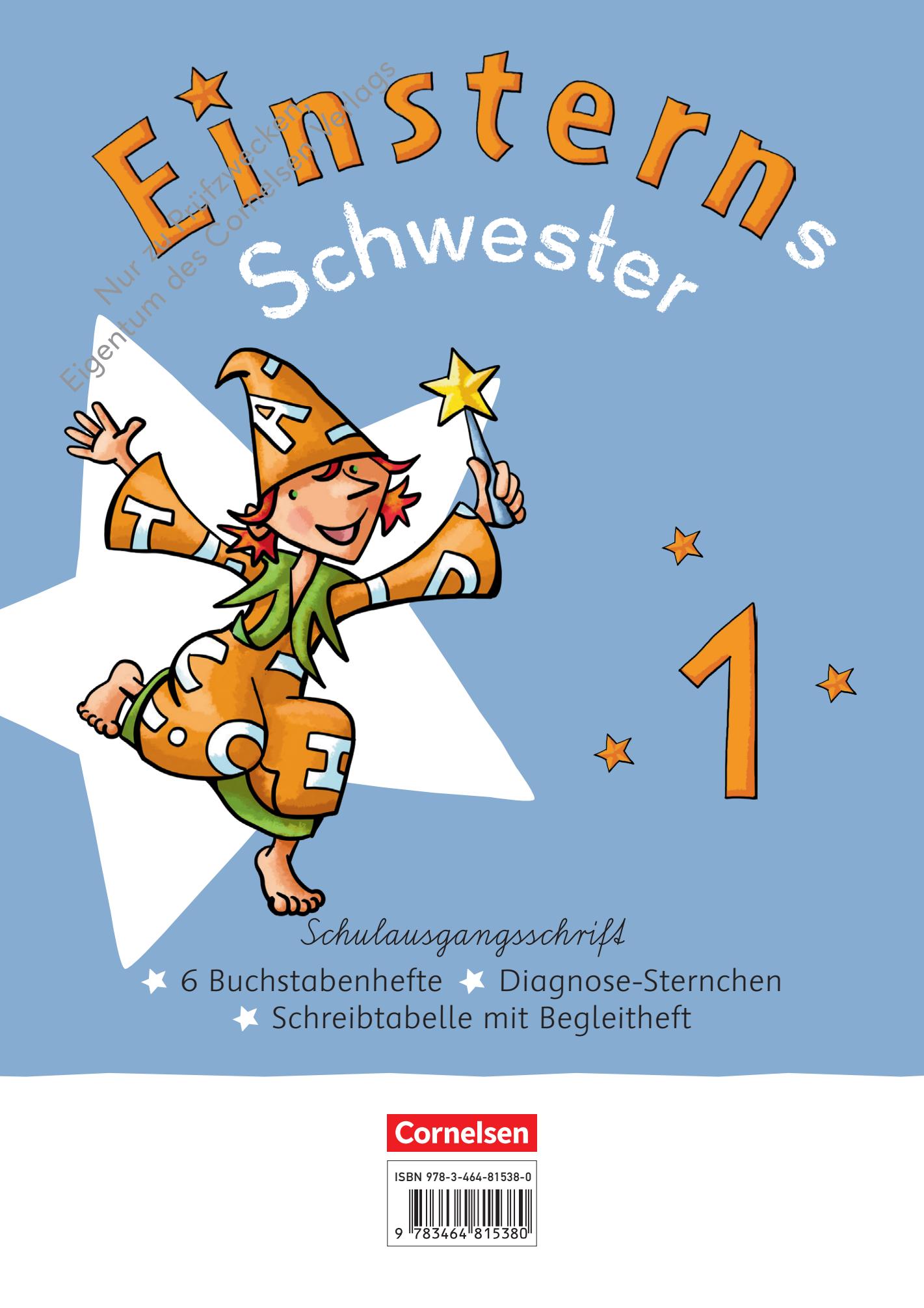 Einsterns Schwester - Erstlesen - Arbeitsheft