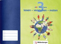 ABC der Tiere 3 lesen verstehen malen - Arbeitsheft