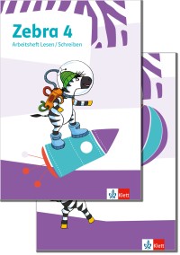 Zebra 4 Lesen/Schreiben und Sprache (Paket) - Arbeitsheft