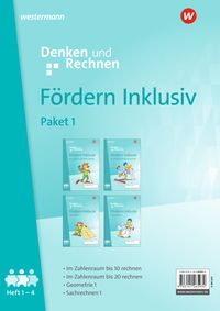 Fördern Inklusiv Paket Hefte 1-4 - Arbeitsheft