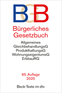 BGB 95. Auflage - Kaufempfehlung